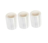 Generic 3 Rollos de Film Transparente para Labios Cinta Adhesiva Transparente Suave y Adherente Película Especial para Cubrir Tatuajes Semipermanentes Suministros para Salones de