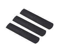 Generic 3 Uds Cañas de Saxofón Alto de Resina 2,5 Piezas de Reparación de Boquilla Negras Duraderas para Principiantes de Saxofón Alto