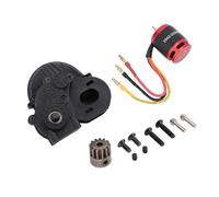 Generic 3542 Motor sin Cepillo 2250kV 3.17 Mm Eje para SCX10 II 90046 1/10 RC Car Car con Alambre de Silicona de Metal 4.0 Mm Banana Enchufe