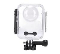Generic 360 Cámara de Acción Cubierta de Buceo a Prueba de Agua, Lente Transparente HD, Absorción de Impactos para Fotografía Subacuática, Buceo Subacuático de 45 M, Material de Silicona para PC