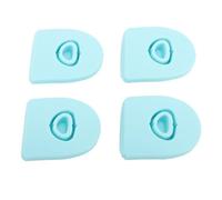 Generic 4 Tapones de Tapa Antiderrames de Silicona Duradera para Botella de Agua FreeSip, Fácil de Instalar, Adecuado para Uso Diario o Reemplazo, sin BPA, Ideal para Uso Familiar (BLUE)