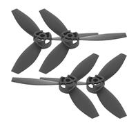 Generic 4 Uds Durable RC Avión Hélice Accesorio Reemplazo Apto para Bebop 2 Drone Plástico 7,5 Cm (Black)