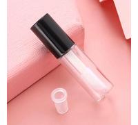 Generic 45 Mini Tubos de Brillo de Labios, Prácticos Recipientes Vacíos de Brillo de Labios de 1,2 Ml para Embalaje de Cosméticos de Bricolaje, Diseño Transparente para un Fácil Seguimiento