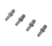 Generic 4pcs RC Plan de Ejes Horizontales Grupo Black Accesorios Originales Helicóptero de Grupo de Eje Horizontal para K124 K170, Metal para Aeronaves Modelo K124.002, Estantes de Snowboard de esquí