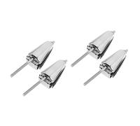 Generic 4piezas Soporte De Tambor De Metal Para Percusión Accesorios Para Instrumentos Musicales Reemplazo De Enganche Para Batería Fácil Instalación y Ligero Compatible Tambores De