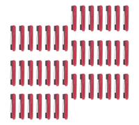 Generic 60 piezas Unidades Pin de Seguridad Autoadhesivo Barra Plástico para Etiquetas Nombre Identificación Manualidades Trabajadores Corsage