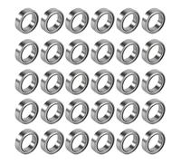 Generic 6700ZZ Rodamientos de Pared Delgada de 10x15x4 Mm con Diseño de Doble Blindaje, 30 Piezas para una Larga Vida útil