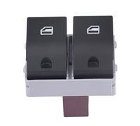 Generic 6Q0959858 Botón del Interruptor del Elevalunas Eléctrico para Mayor Durabilidad, Interruptor de Control del Elevalunas Eléctrico de Reemplazo Directo para una Fácil Instalación, Apto para