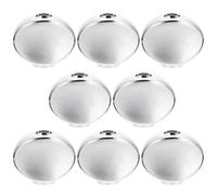 Generic 8 Botones de Afinación de Guitarra Acústica, Perillas Metálicas Plateadas Tornillos y Arandelas, Clavijas de Afinación para Reemplazo, Accesorios para Tuning y Ajuste Preciso