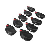 Generic 9 Uds. Fundas Protectoras Duraderas de PVC para Palos de para Amantes del, Suaves y Fáciles de Limpiar, Aprox.12x7,5 Cm