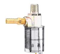 generic 9X5X4 12v Bocinas de Aire Amp Air Ride Systems 1/4 Pulgadas Metal Tren Camión Bocina de Aire Válvula Solenoide Eléctrica 12v 1 4 Tubos