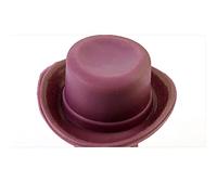 Generic A1939 Tapón de Corcho de Vino con Sombrero de Cerveza Pequeño de Silicona para Resultados de Sellado, Material Seguro de Grado Alimenticio para la Mayoría de las Botellas, Color Vino Tinto,