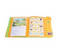 Generic ABC Sound Book Juguete Educativo para Mayores de 3 Años, Libro de Aprendizaje Electrónico Interactivo para Niños, Amplía Horizontes para la Visión y la Audición, Plástico 9,8 X 8,9 X 1