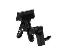Generic Abrazadera Ajustable de Metal, Soporte Versátil para Soporte de Luz y Fotografía de Estudio, Clamp/Holder Duradero de 3/8'' y 1/4'' para Telón de Fondo Reflector para Trabajos Fotográficos