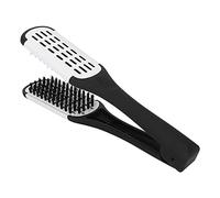 Generic Abrazadera de Cepillo de Pelo de Doble Cara para Mujeres y Hombres, Herramienta de Peinado para Alisar un Cabello Sano, Dispositivo de Elevación con Resorte para un Uso Fácil, Material ABS