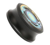 Generic Abrazadera de Disco Estabilizador de Disco para Mejorar la Calidad del Sonido, Aluminio de Aviación de Latón Cortado CNC, para Coleccionistas de Discos de Vinilo (Black)