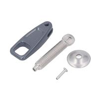 Generic Abrazadera para Espejo de Popa de Motor Fueraborda Kit de Abrazadera de Aluminio de Acero Inoxidable Duradero para Fuerabordas de Fácil Instalación para Entusiastas de la Navegación