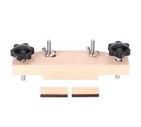 Generic Abrazadera para Puente de Guitarra, Herramienta de Mantenimiento para Luthieres de Madera de Arce con 2 Orificios Roscados para la Instalación y Reparación de Puentes de Guitarra