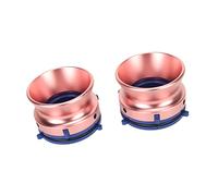 Generic Abridor de 10 Pulgadas, de Metal de Aluminio Bloqueable, 1 par de Adaptadores de Concentrador Nab Portátiles para Grabadora de Cinta de Carrete a Carrete para B67 (Oro Rosa)