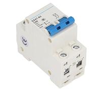 Generic AC 400V 40A DZ47-63 C40 Interruptor de Aire de bajo Voltaje Disyuntor 2P con Clip de Bloqueo Biestable para Protección contra Sobrecarga en Edificios de Oficinas e Iluminación Residencial