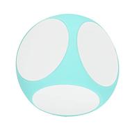 Generic Accesorio de Juego Multifuncional de Dados en Blanco Grabables para Enseñar Geometría y Colores, Material EVA de 3,9 Pulgadas (Green)