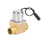 Generic Accesorio de Mantenimiento Duradero de Válvula Solenoide con Sensor de Urinario de Baño de 6 V para Instalación de Tuberías de Cobre (B Válvula recta de cobre para urinario (entra y)