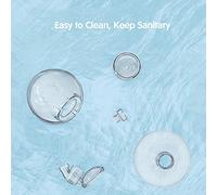 Generic Accesorio de Repuesto para Extractor de Leche Eléctrico, Válvula de Pico de Pato de Silicona de Grado Alimenticio para una Vida útil Prolongada del Extractor, Adecuado para Madres que