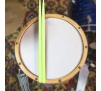 Generic Accesorio de Tambor, No Es Fácil de Romper las Baterías Elásticas del Antidocial, para los Amantes de los Instrumentos Profesionales (GREEN)