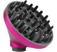 Generic Accesorio difusor de pelo portátil para Dyson para Airwrap HS01 HS03 HS05, boquilla difusora de secador de pelo, conversión para Airwrap Styler a secador de pelo (rojo rosa)