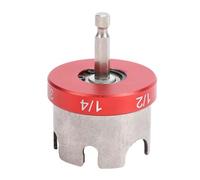 Generic Accesorio para Taladro Giratorio de Tuercas, Instalación Rápida para Varillas Roscadas de 1/4 3/8 1/2 Pulgadas, Herramienta para Bastidor de Conductos, Técnicos de HVAC, Aleación de Aluminio