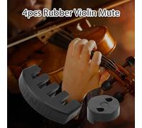Generic Accesorios de Violín de Violín, Accesorios de Silenciador de de 4 Practice de Mudo