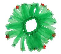 Generic Accesorios Festivos del Partido del Collar de de Jingle Bells para el Material del Poliéster de los Conejos de los Gatos de Perros (M)