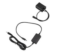 Generic Acoplador CC Versátil con Batería Simulada EN EL25 para Cámaras Digitales Z50 ZFC Z30, Adaptador de Corriente Tipo C para Fotografía Al Aire Libre