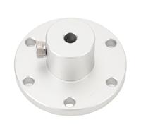 Generic Acoplamiento del eje con brida de 6 mm universal de aluminio de montaje motor de 66 mm orificio central acoplador rígido de 6 para modelo RC DIY rueda motor modelo 14041