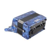 Generic Acordeón Instrumento de Teclado de Piano de 22 Teclas y 8 Bajos de Color Brillante, Teclas Premium, Correas Ajustables, Sensación Cómoda, Adecuado para Presentaciones en Escenario y