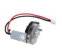 Generic Actualice el Engranaje de Acero RC Caja de Cambios de Automóvil con Diseño Transparente para el Automóvil Axial SCX24 1/24 RC - Aumento de Potencia y par (BLACK)