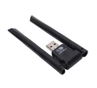Generic Adaptador Bluetooth WiFi USB de Doble Banda 2.4 5GHz 900Mbps, Adaptador de Red Inalámbrico Plug and Play para PC, Dongle WiFi con Conectividad Bluetooth, Receptor para Trabajar Desde Casa