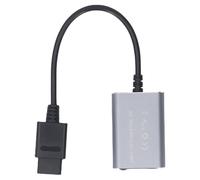 Generic Adaptador Convertidor de Video HD 720P Convertidor de Consola de Juegos Portátil a HDTV con Baja Latencia para Consola de Juegos Retro N64 SFC PAL NTSC, Aleación de Aluminio, 1 X Adaptador 1 X