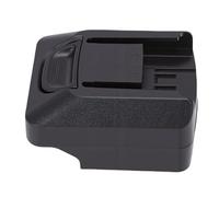 Generic Adaptador de Batería de Herramienta Inalámbrica de 18 V Portátil y Ligero para 18 V Li Power Tool Convertidor de Batería para Entusiastas del Bricolaje ABS, PC Negro 1 X Adaptador de