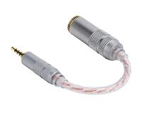 Generic Adaptador de Cable de Conversión de Auriculares Macho a Hembra para ZX300A HiFiman, Cable de de Cobre Duradero sin Oxígeno, Mejora el Equilibrio y el Desequilibrio para los Amantes de la