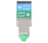 Generic Adaptador de Conector de Fibra óptica SC Macho a Hembra UPC con Buen Efecto de Aislamiento para Marco de Distribución de Fibra óptica, Funda Convertidora de Híbrida 1 Conector de