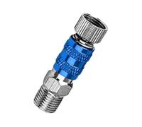 Generic Adaptador de conexión rápida para aerógrafo. Suministros de aerografía. Repuesto para pasatiempos. Accesorio de desconexión de liberación rápida para, Sin Presión Azul