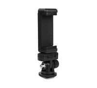 Generic Adaptador de montaje para trípode de cámara, giratorio 360°, soporte de clip para teléfono móvil, monitor, adaptador de trípode flexible para Sony, cámara DSLR