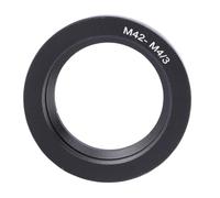 Generic Adaptador de Montura de Lente Ultradelgado M42 a M4/3 Anillo Convertidor de Aleación de Aluminio Resistente para Cámara sin Espejo, Fácil Instalación, para Entusiastas de la Fotografía