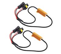 Generic Adaptador de Resistencia de Carga LED 50W 6Ω para Señales de Giro/luz Antiniebla, Cancelador de Errores para Faros Delanteros de Coche, Compatible con Piezas de Automóvil H11 880 881