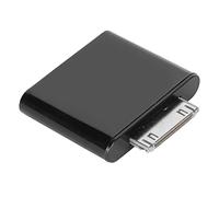 Generic Adaptador Dongle de Sonido Inalámbrico Bluetooth con Rango de Funcionamiento de 10m Adaptador Bluetooth de 30 Pines para Disfrutar de la Música por la Noche (Black)