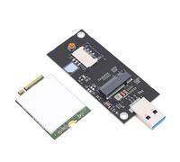 Generic Adaptador Key-B M.2 NGFF WWAN a USB 3.0 con Tarjeta EM7430 4G LTE para Acceso a Internet de Alta Velocidad en Computadoras Portátiles y PC, Diseño Fácil de Usar