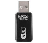 Generic Adaptador USB de Banda Dual AC1200Mbps Tarjeta de Red Inalámbrica de Alta Velocidad para PC Computadora Portátil Interfaz USB3.0 para Uso en el Hogar y la Oficina