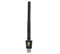 Generic Adaptador WiFi USB Mini Receptor de Doble Banda 600Mbps para Computadoras Portátiles y de Escritorio Ethernet Portátil Negro
