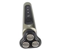 Generic Afeitadora Eléctrica USB para Hombres, Afeitadora Limpia, Cortadora de Cabello Multifuncional para Salón en Casa, Verde Noche Oscuro, Cuatro en uno, Diseño Lavable, Amplia Utilidad